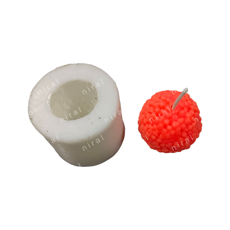 Motichoor Ladoo Big Boondi Silicone Candle Mould HBY874, Niral Industries