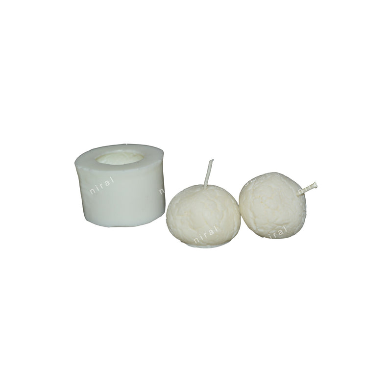 Niral Industries Tempting Rasgulla Silicone Candle Mould