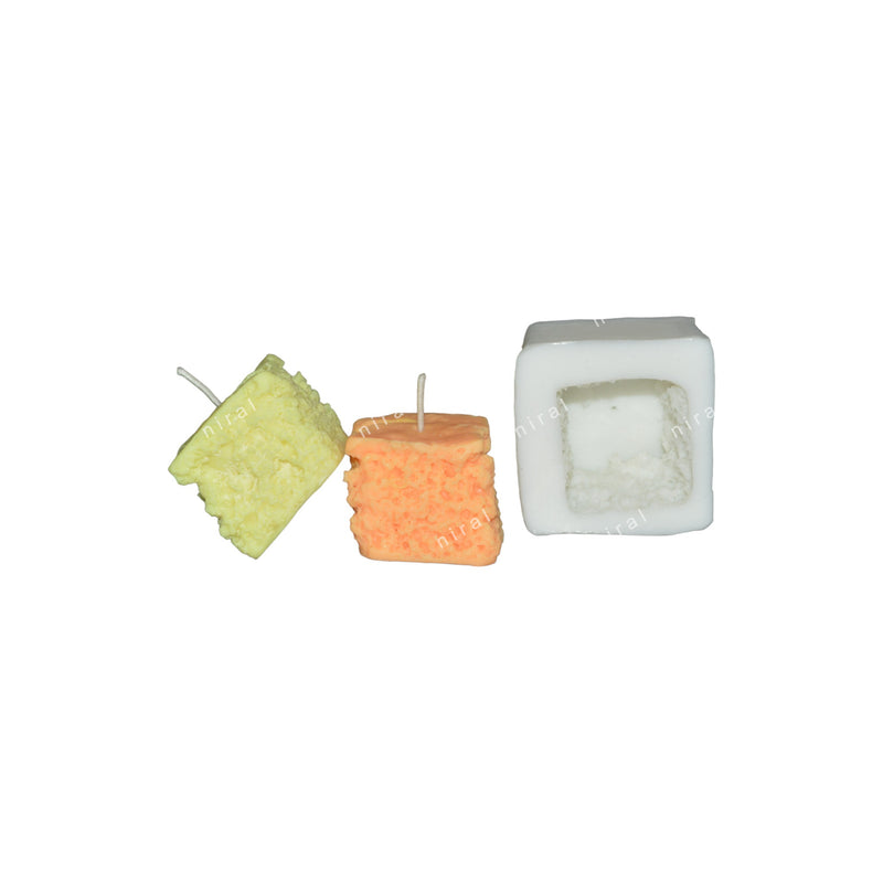 Steamy Dhokla Silicone Candle Mould HBY899, Niral Industries