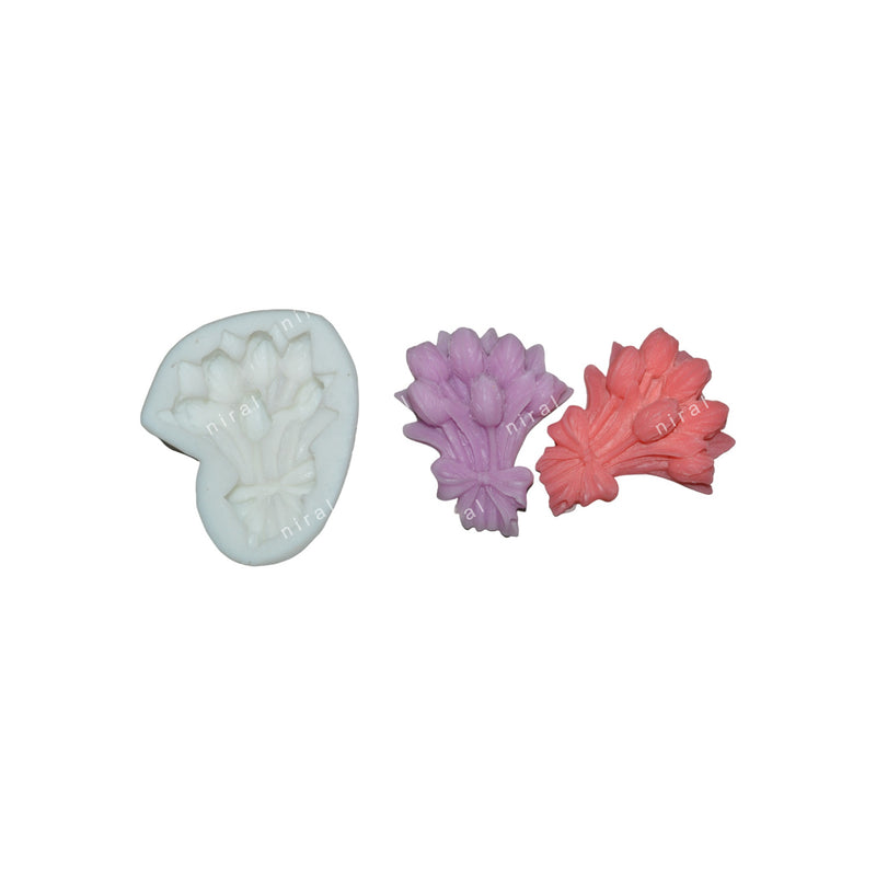 Flower Bouquet Silicone Mould HBY910, Niral Industries.