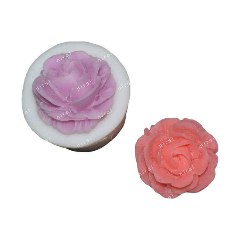 Rose Flower Silicone Mould HBY913, Niral Industries.