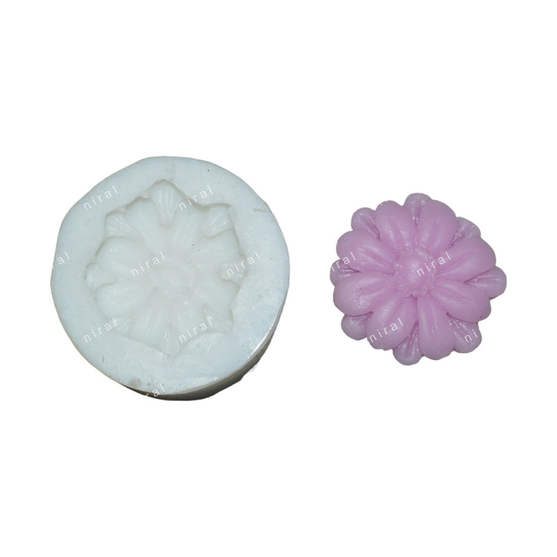 Flower Silicone Mould HBY915, Niral Industries.