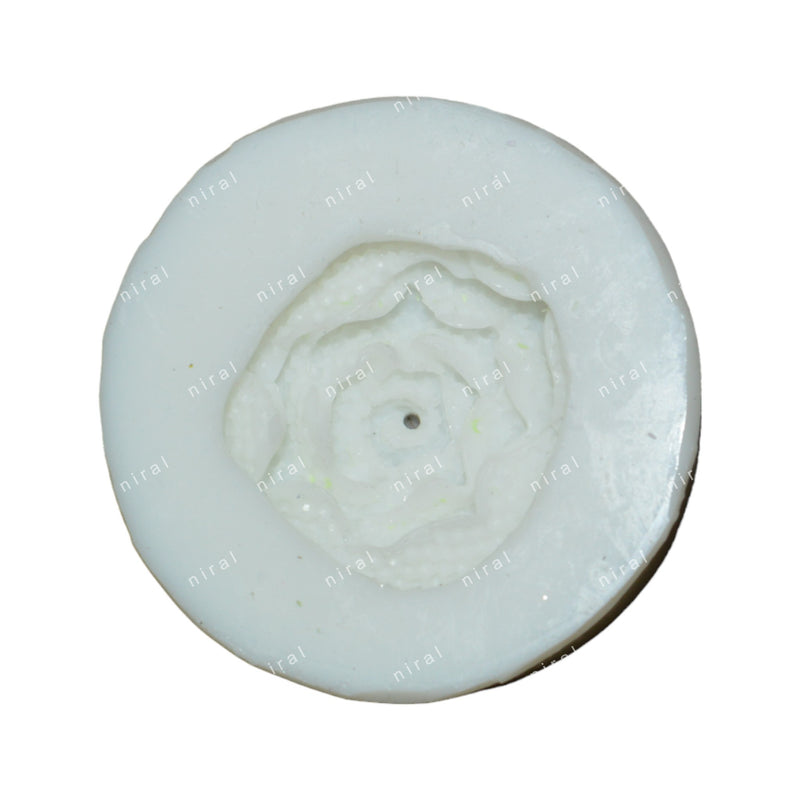 Floating Flower Silicone Candle Mould HBY926, Niral Industries.
