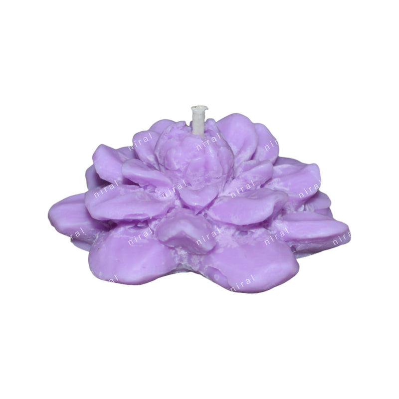 Lotus Flower Silicone Candle Mould HCM21728, Niral Industries.