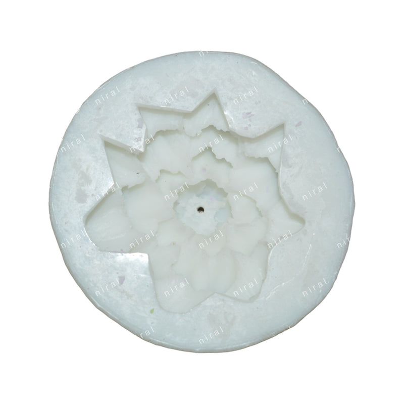 Lotus Flower Silicone Candle Mould HCM21728, Niral Industries.