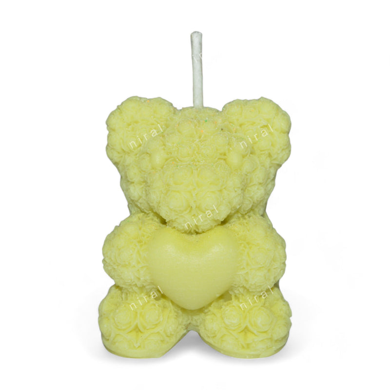Rosy Teddy with Heart small HCM22505, Niral Industries.