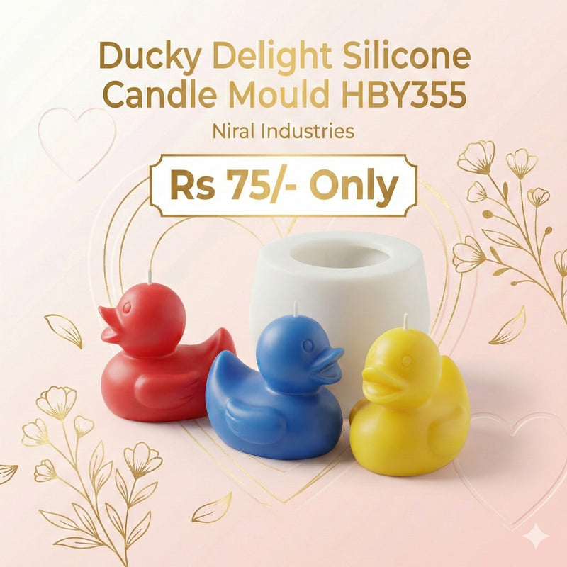 Ducky Delight Silicone Candle Mould HCM21806, Niral Industries