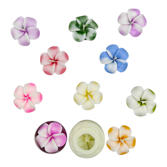 Flower Silicone Candle Mould HBY114, HBY158, HBY180, HBY183, HBY185 - Combo Deal ₹250 (Just ₹50 Each!)