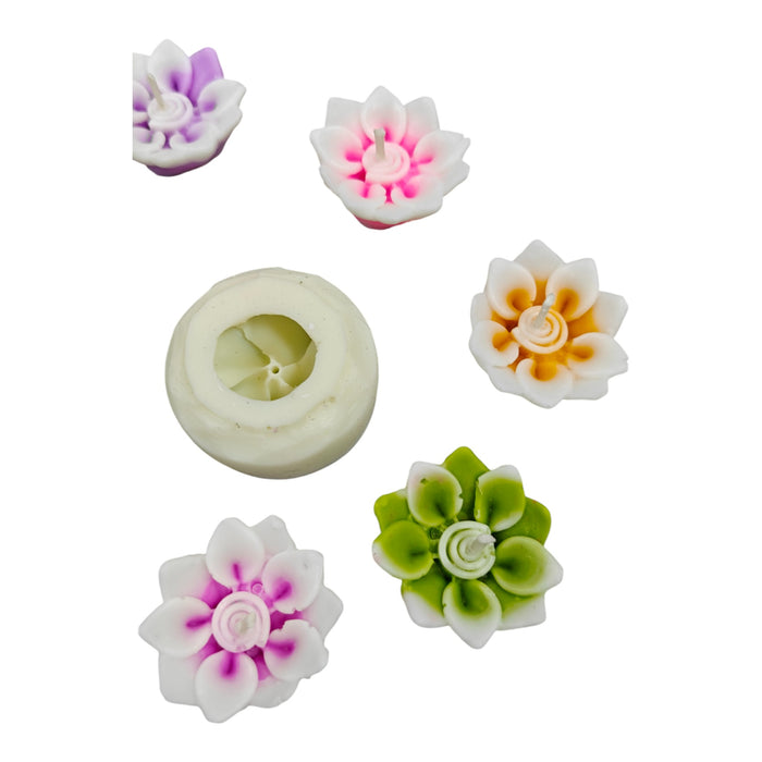 Sunflower Candle Mould, HBY185 - 5 Pcs Combo ₹250 (Just ₹50 Each!)