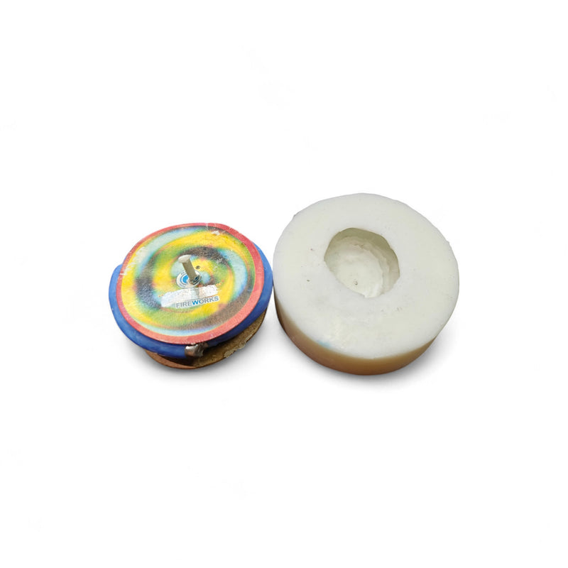 Niral Industries Ground Spinner Medium Candle Mould HCM22574
