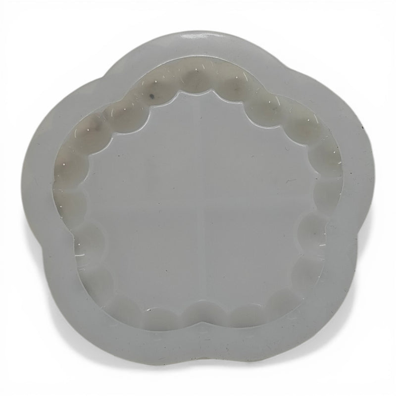 Flower Coaster Resin Mould RC71108 Niral Industries