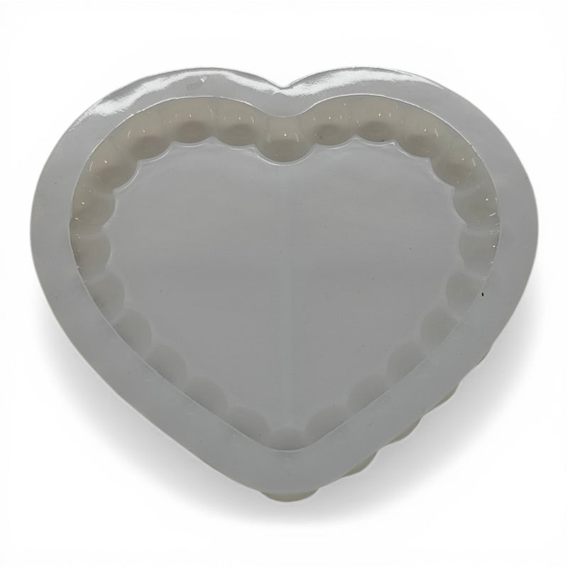 Bubble Heart Shape Resin Mould RC71110 Niral Industries