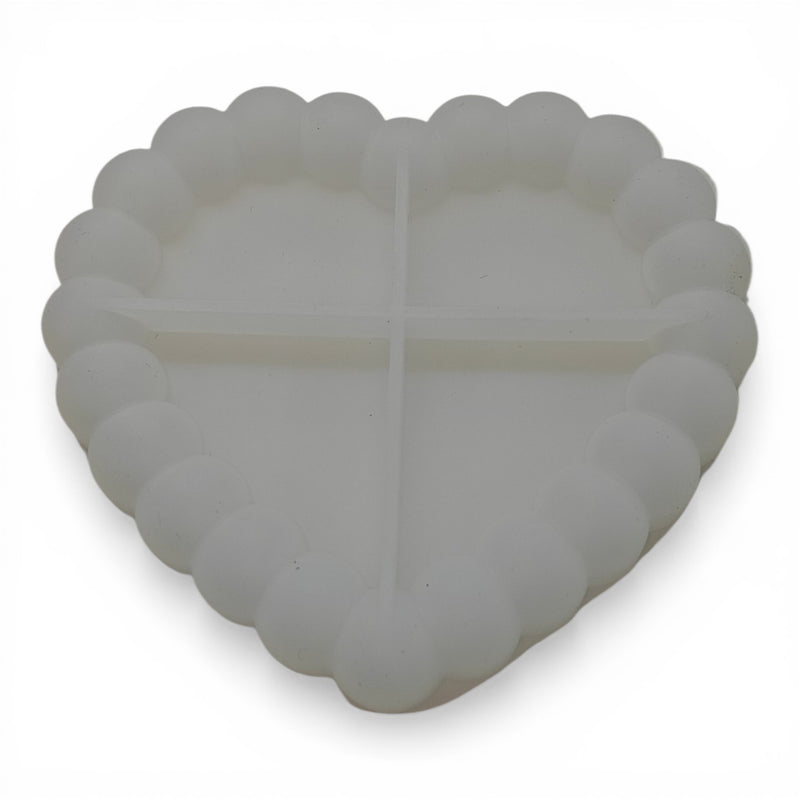 Bubble Heart Shape Resin Mould RC71110 Niral Industries