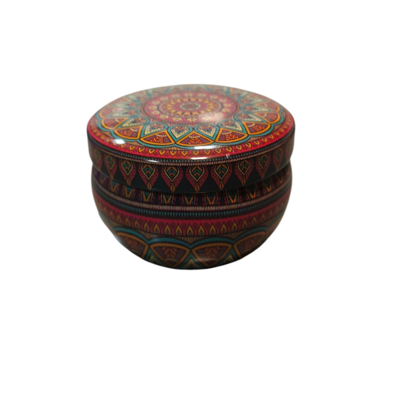 Tin Container  Pink Leaf 50 ML CD13620