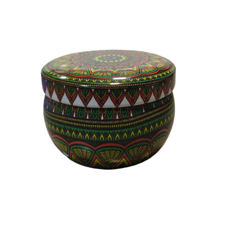 Tin Container  Green Leaf 50 ML CD13619