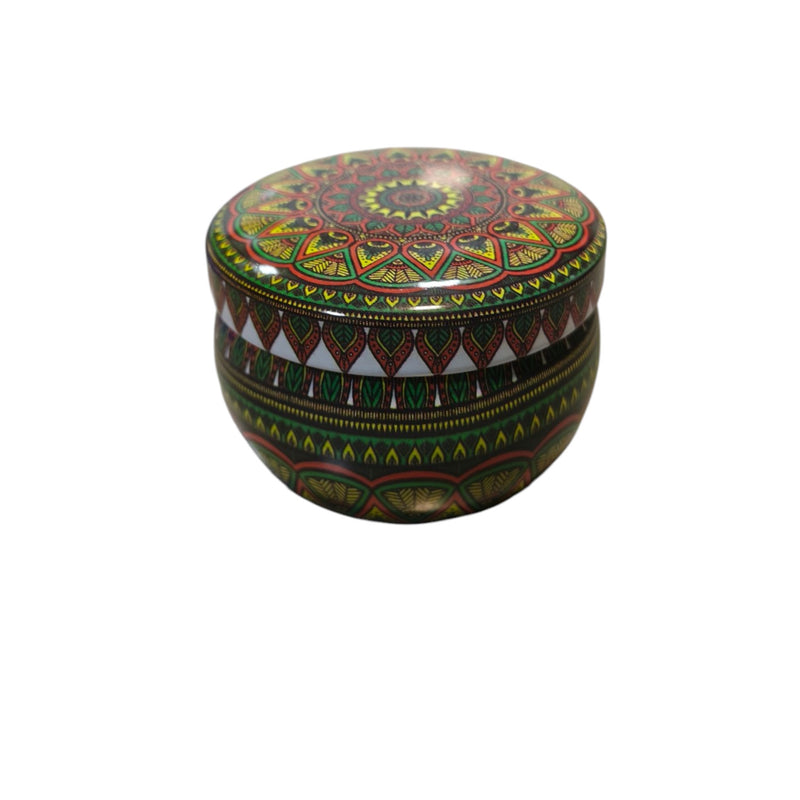 Tin Container  Green Leaf 50 ML CD13619