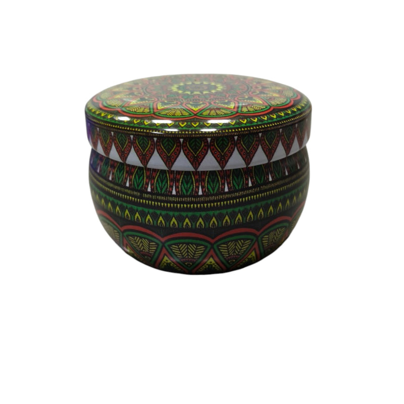 Tin Container  Green Leaf 50 ML CD13619