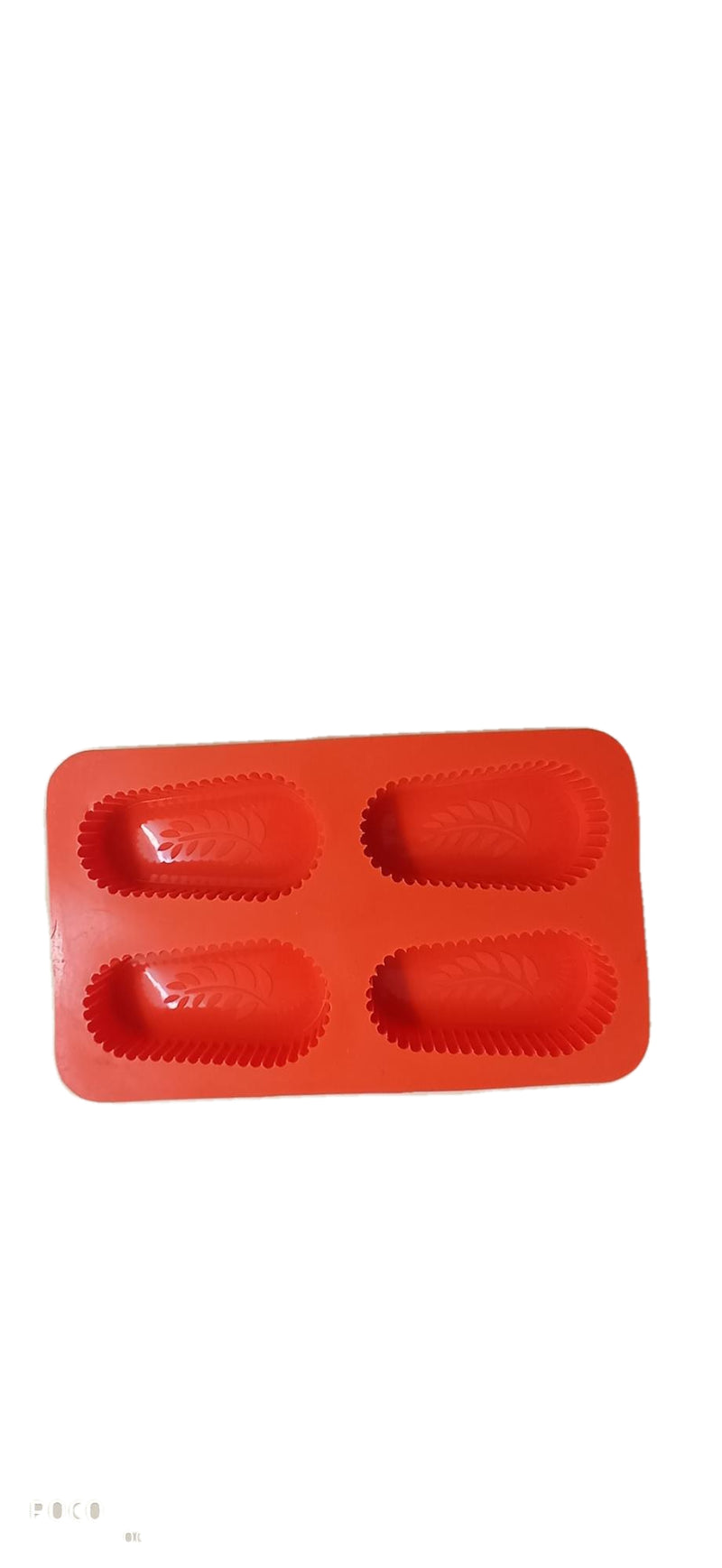 4 IN 1 WITH Leaf impression Silicone Soap Mould - SP32354