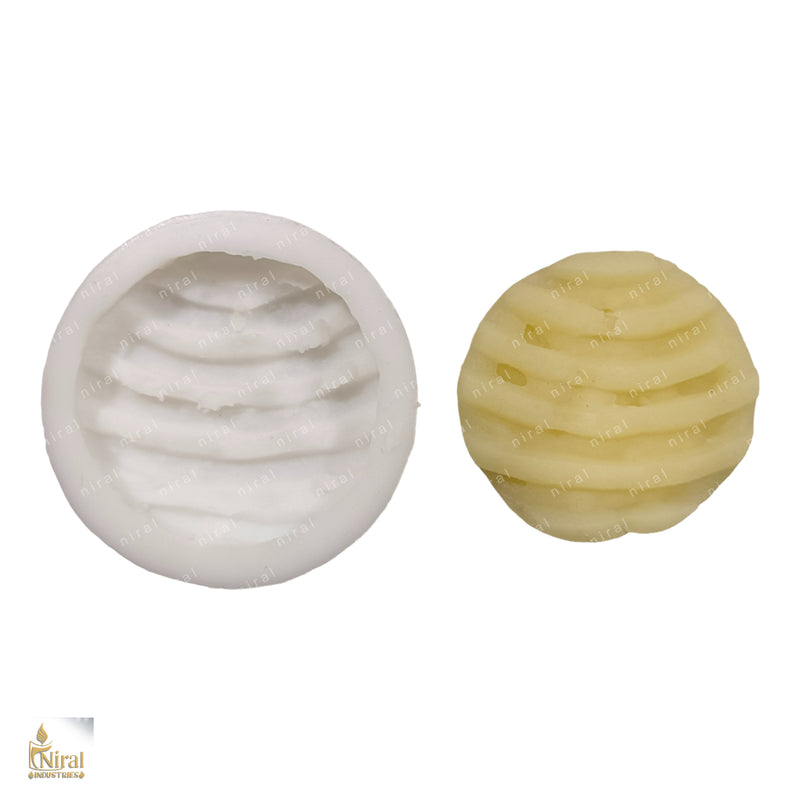 Good Day Biscuit Silicone Candle Mould HBY867, Niral Industries