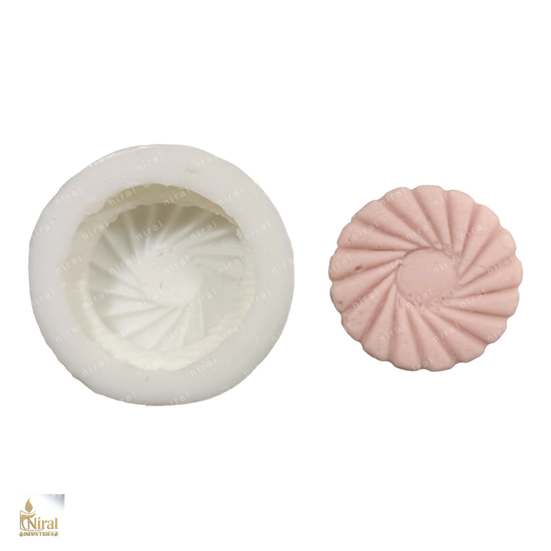 Jim Jam Biscuit Silicone Candle Mould HBY868, Niral Industries