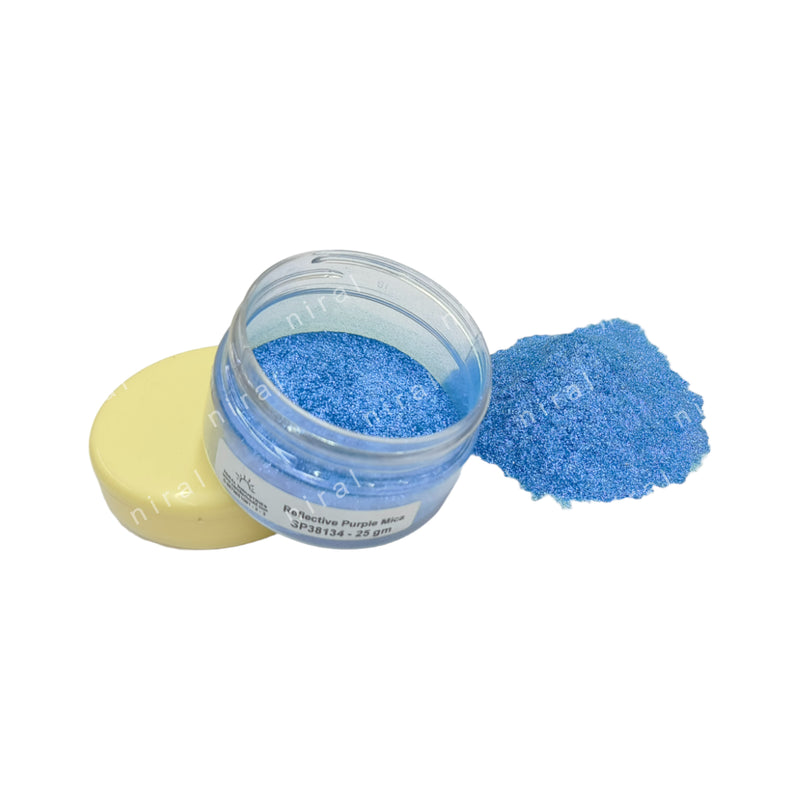 Reflective Purple Mica Colour Candle, Soap, Resin Craft Niral Industries