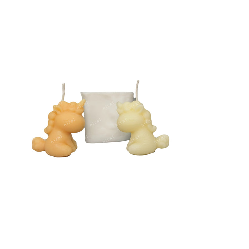 Magical Unicorn Silicone Candle Mould HCM21819, Niral Industries.