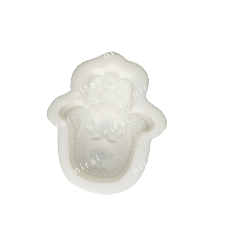 Hamsa Hand Candle Mould HCM21131, Niral Industries.