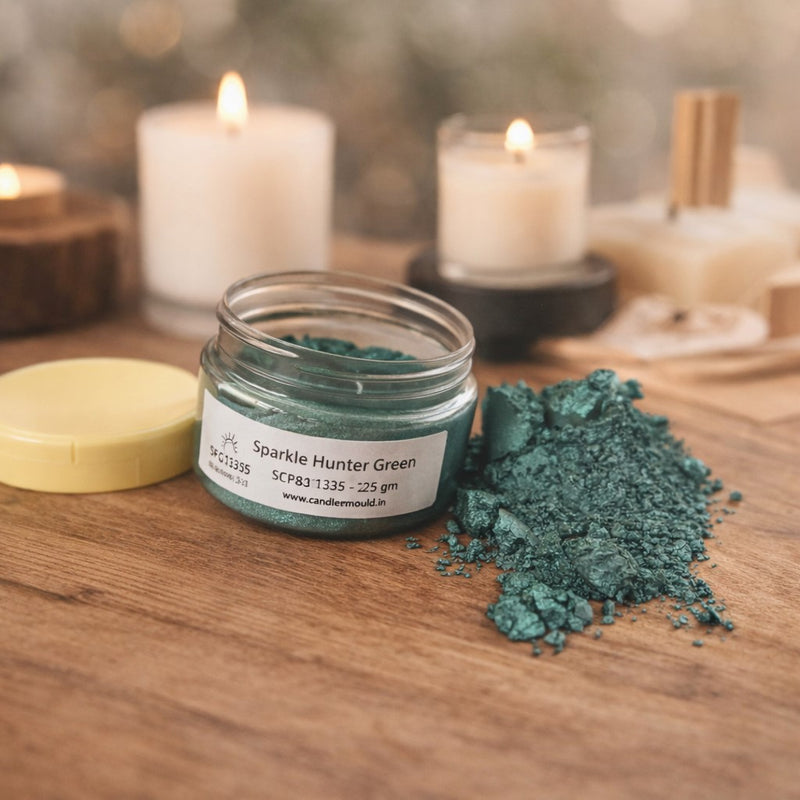 Sparkle Hunter Green Mica 25 gm SP38140 Niral Industries