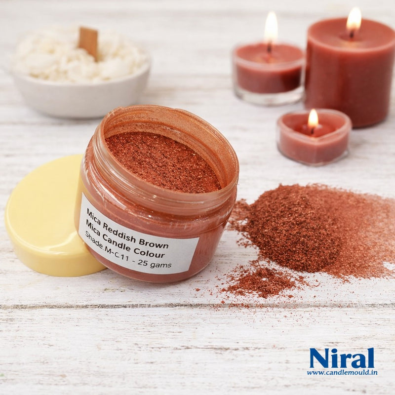 Brown Mica Colour Niral Industries
