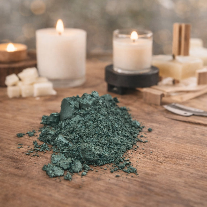 Sparkle Hunter Green Mica 25 gm SP38140 Niral Industries