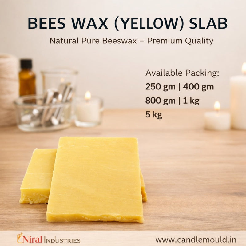 Niral's Bees Wax Slab (Yellow)