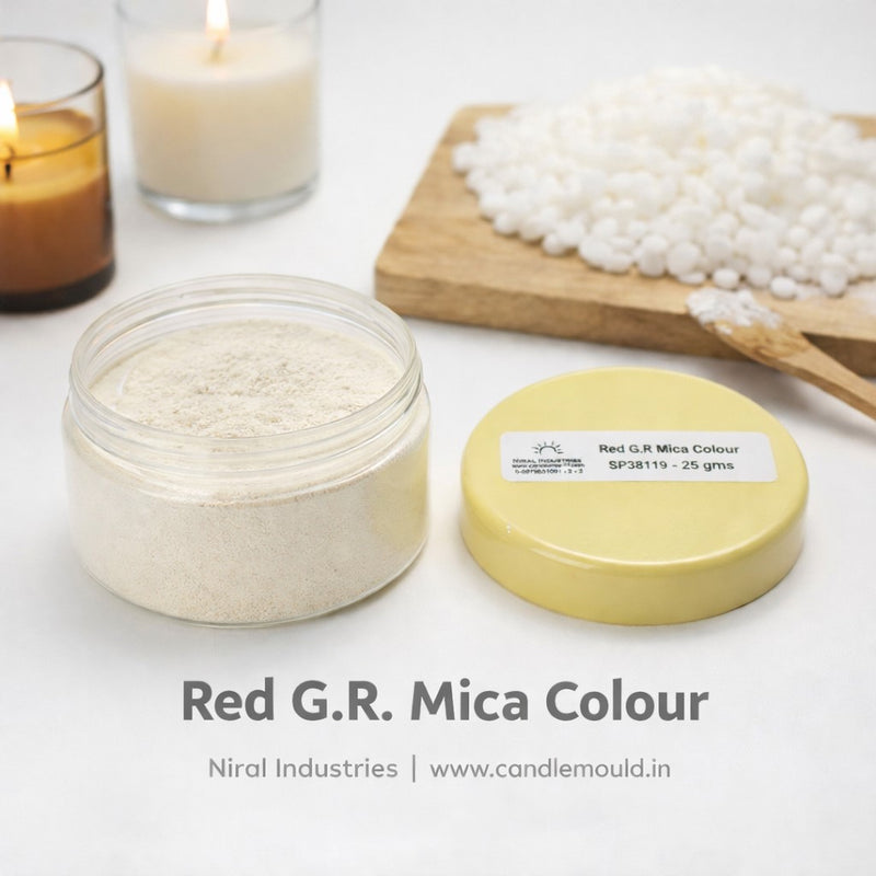 Red G.R Mica Colour, Candle, Soap, Resin Craft Niral Industries