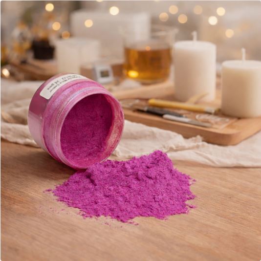 Magenta Mica Colour ,Candle, Soap, Resin Craft Niral Industries