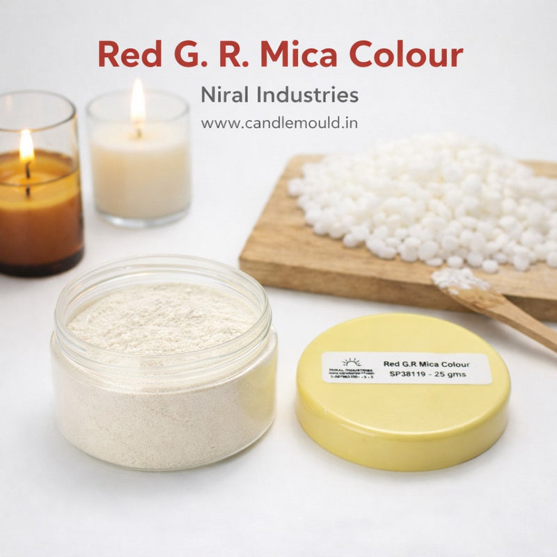 Red G.R Mica Colour, Candle, Soap, Resin Craft Niral Industries