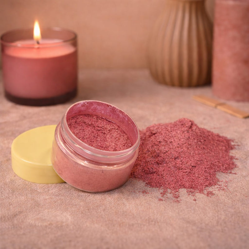 Golden Magenta Mica Colour, Candle, Soap, Resin Craft Niral Industries.