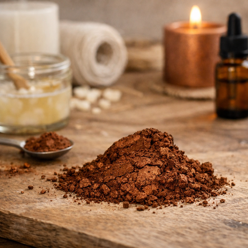 #Mica Antique Copper Mica Colour Candle, Soap, Resin SP38135 Niral Industries