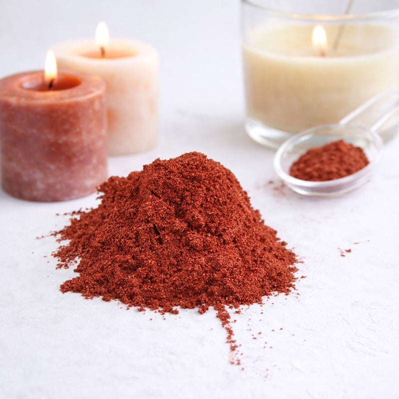Reddish Brown Mica Colour Candle, Soap, Resin Craft Niral Industries