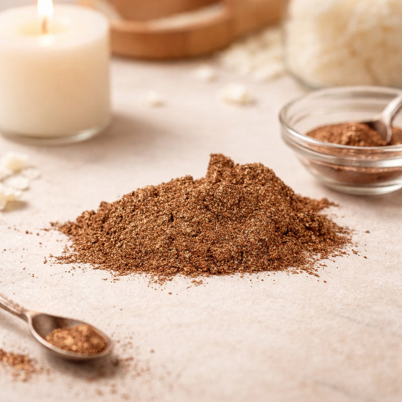 Sparkle Bronze Mica Candle Colour Niral Industries.