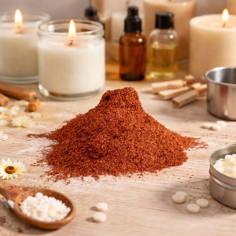 Dark Copper Mica Colour Candle, Soap, Resin Craft Niral Industries