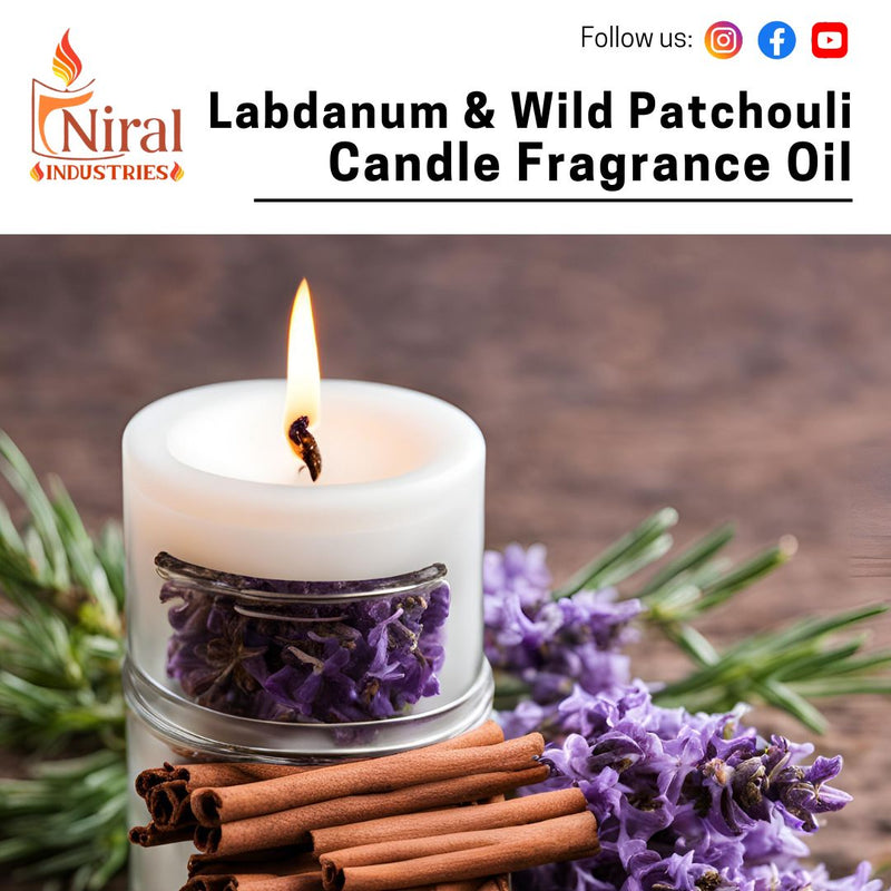 Labdanum & Wild Patchouli Candle Fragrance Oil