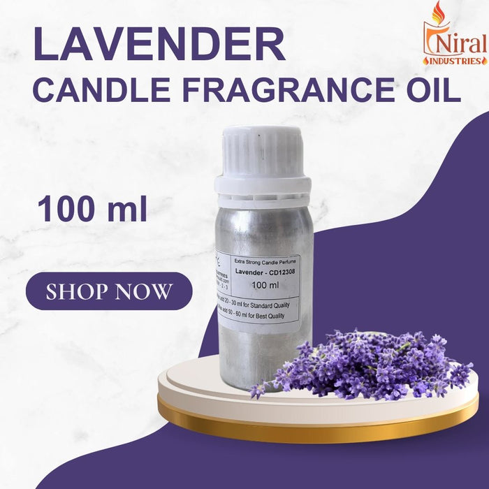 Niral’s Lavender Candle Fragrance Oil