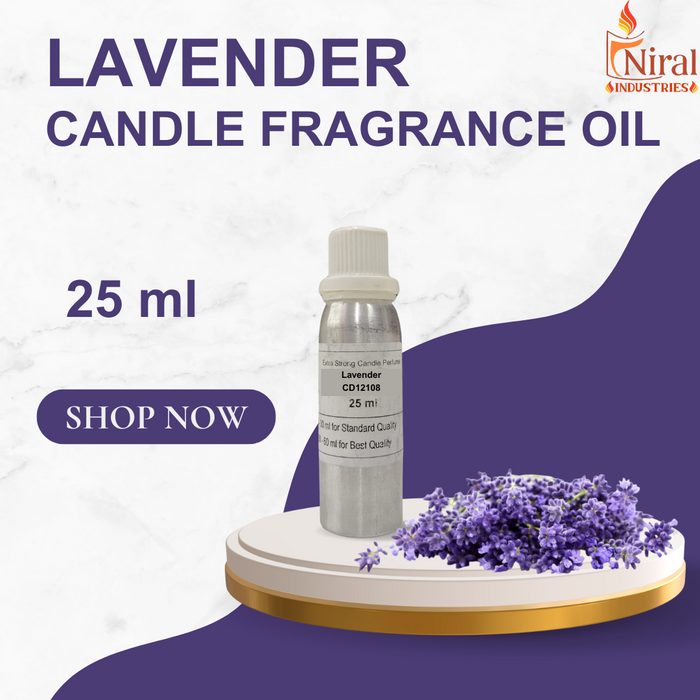 Niral’s Lavender Candle Fragrance Oil