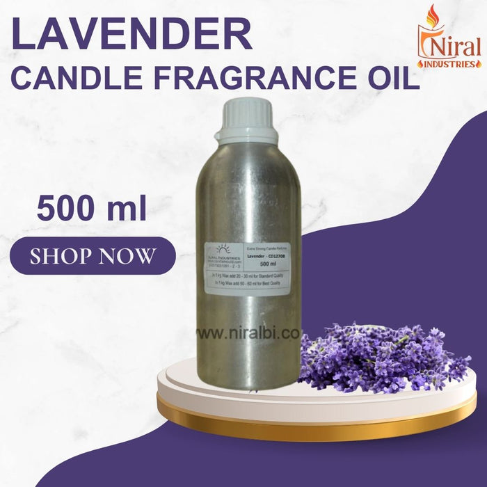 Niral’s Lavender Candle Fragrance Oil