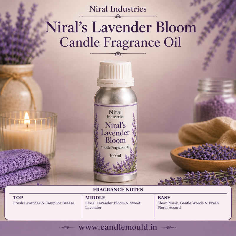 Lavender Bloom Candle Fragrance Oil Niral Industries