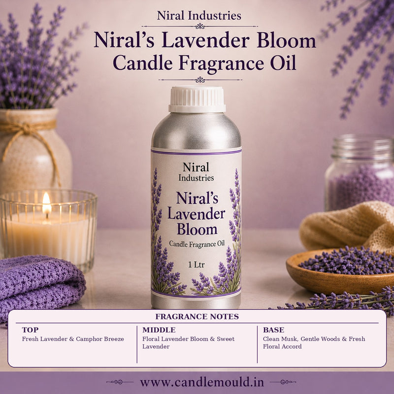 Lavender Bloom Candle Fragrance Oil Niral Industries