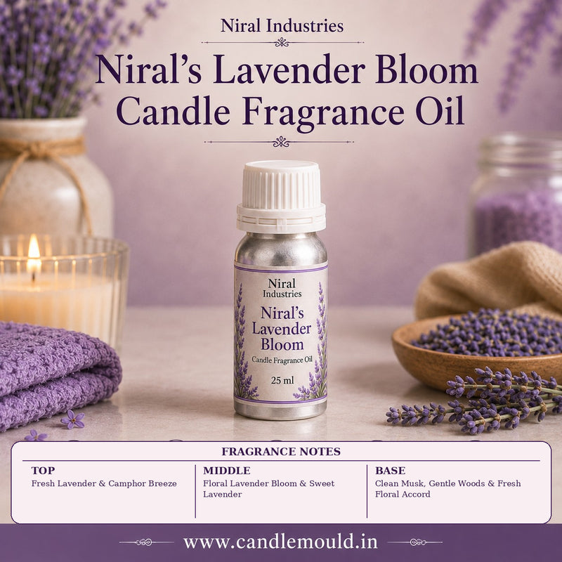 Lavender Bloom Candle Fragrance Oil Niral Industries