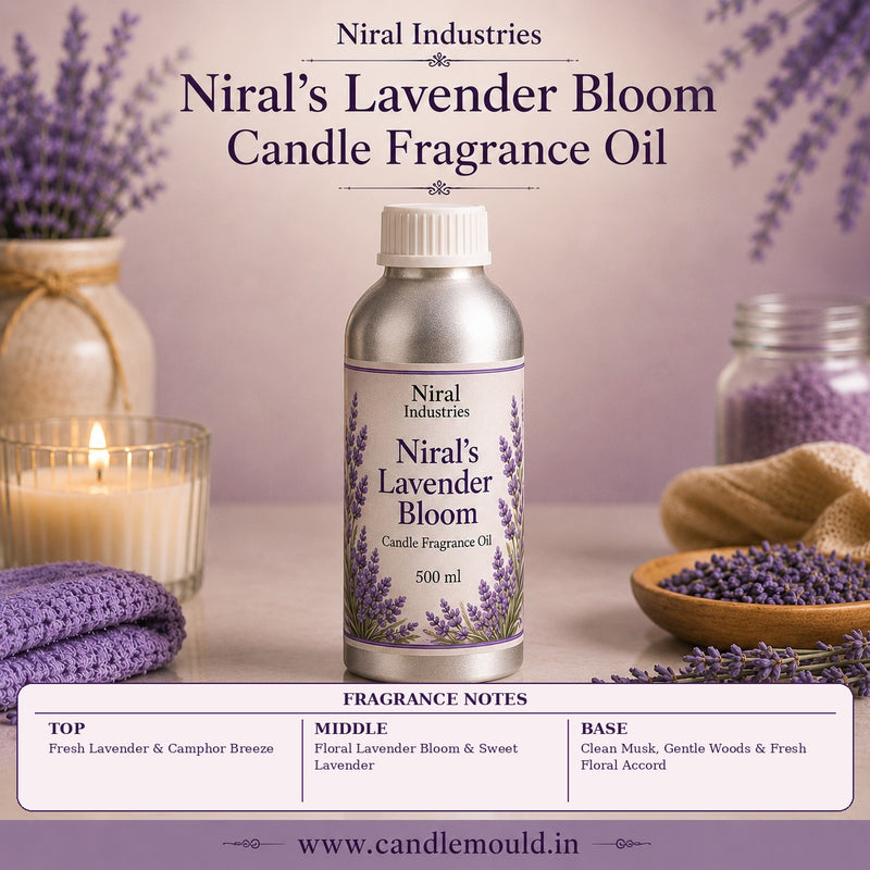 Lavender Bloom Candle Fragrance Oil Niral Industries