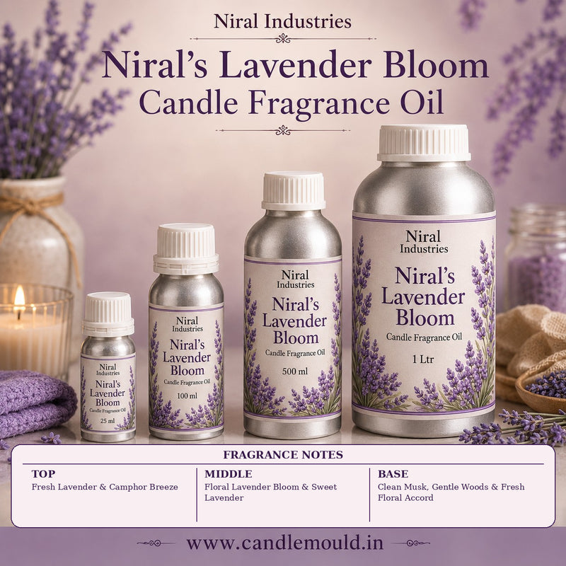 Lavender Bloom Candle Fragrance Oil Niral Industries