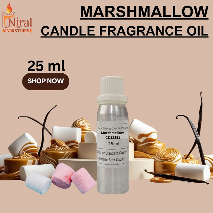Niral’s Marshmallow Candle Fragrance Oil (New)