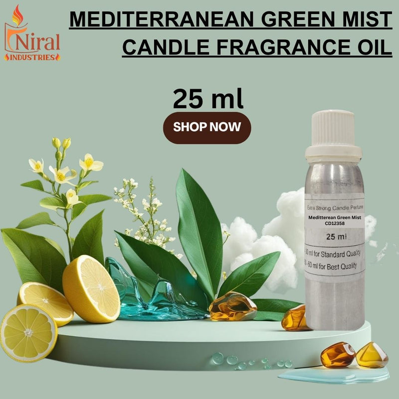 Mediterranean Green Mist Candle Fragrance Oil